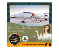 Book Reliable ICU Support King Air Ambulance Service in Patna
