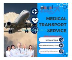 Take the Best Air Ambulance Services in Chennai by Angel with Complete Efficiency at Low Cost
