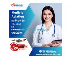 Medivic Aviation Air Ambulance Services in Delhi with a Highly Skilled Medical Team 