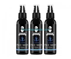 Buy Muuchstac Ocean Face Wash - Pack of 3, 100ml Online