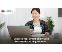 Enhance your writing ability with Dissertation writing services
