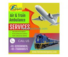 Falcon Train Ambulance in Patna is an Optimal Choice for Relocating Patients 