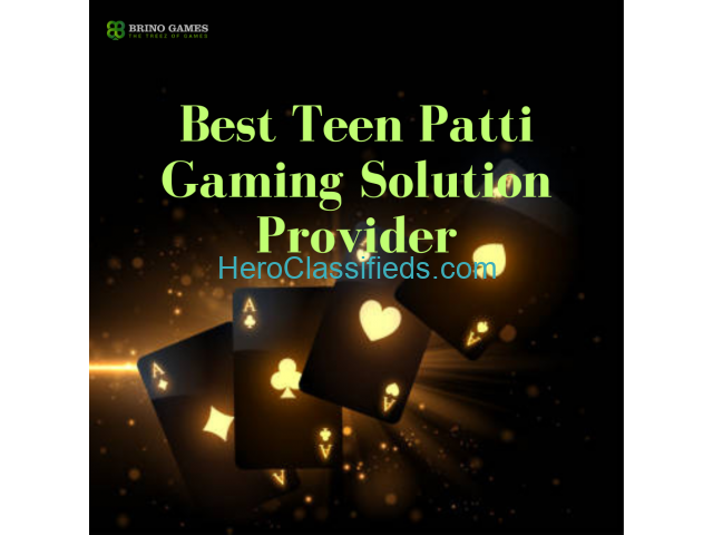 Best Teen Patti Gaming Solution Provider