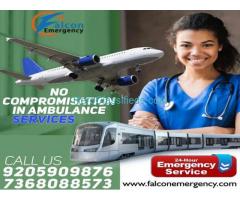 Falcon Train Ambulance in Ranchi is Presenting Comfortable and non-risky Medical Transfer
