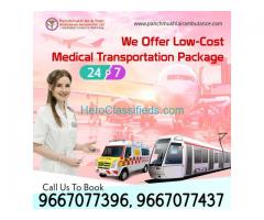 Traveling Longer Distances Done with Safety with Panchmukhi Train Ambulance in Patna