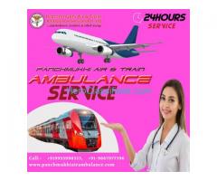 Panchmukhi Train Ambulance Service in Ranchi - The Amenities Are On Top Level
