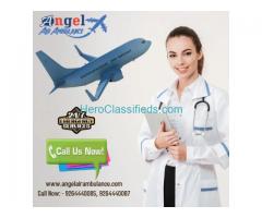 Use Angel Air Ambulance Service in Delhi with a Full Medical Setup
